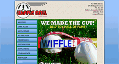 Desktop Screenshot of bigleaguewiffleball.com
